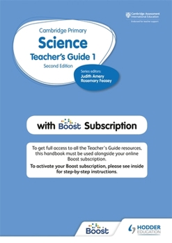 Paperback Cambridge Primary Science Teacher's Guide Stage 1 with Boost Subscription Book