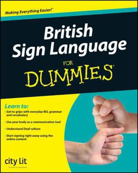 Paperback British Sign Language for Dummies Book