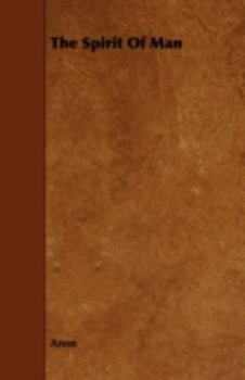 Paperback The Spirit of Man Book