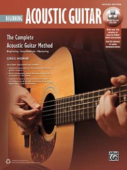 Paperback Complete Acoustic Guitar Method: Beginning Acoustic Guitar, Book & Online Video/Audio [With DVD] Book