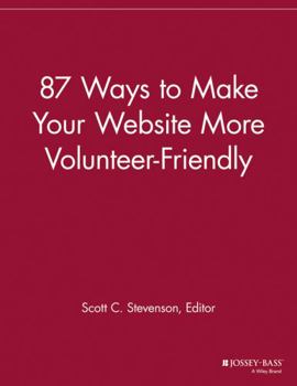 Paperback 87 Ways to Make Your Website More Volunteer Friendly Book