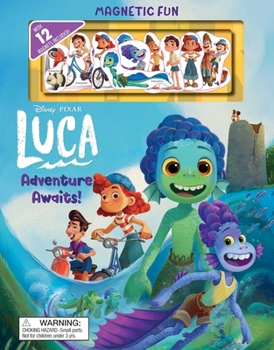 Hardcover Disney Pixar: Luca: Adventure Awaits! Book