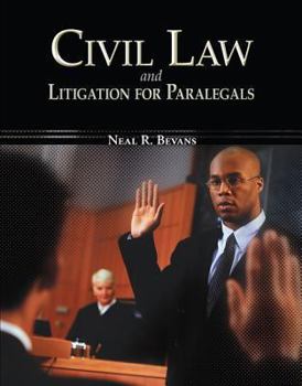 Hardcover Civil Law & Litigation for Paralegals Book