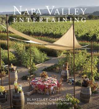 Hardcover Napa Valley Entertaining Book