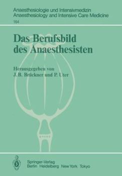 Paperback Das Berufsbild Des Anaesthesisten [German] Book