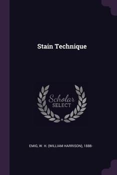 Paperback Stain Technique Book