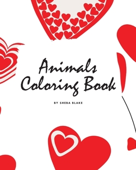 Paperback Valentine's Day Animals Coloring Book for Children (8x10 Coloring Book / Activity Book) Book