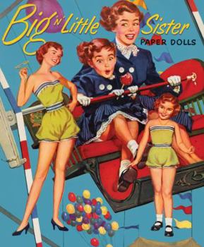 Paperback Big 'n' Little Sister Paper Dolls Book