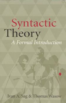 Paperback Syntactic Theory: A Formal Introduction Book