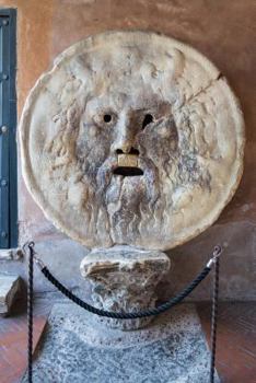 Paperback Bocca Della Verita / Mouth of Truth in Rome Italy Journal: 150 page lined notebook/diary Book