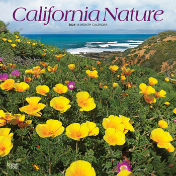 Calendar California Nature 2024 Square Book