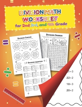 Paperback My First Workbook of Division Practice Workbook and Activity Sheets: Over 20 Fun Designs For Boys And Girls - Educational Worksheets for 3rd and 4th g Book