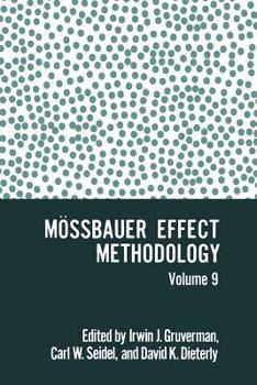 Paperback Mössbauer Effect Methodology Book