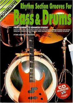 Paperback Rhythm Section Grooves Bass/Drums Bk/CD: From Beginner to Advanced Student Book