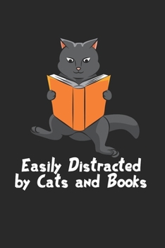 Katze Buch Notizbuch: Katze Lesen Notizbuch für Bücher Liebhaber / Notizheft / Notizblock A5 (6x9in) Dotted Notebook / Punkteraster / 120 gepunktete Seiten (German Edition)