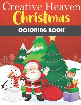 Paperback Creative Haven Christmas Coloring Book: Country christmas inspiration coloring book