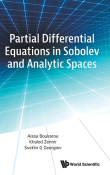 Hardcover Partial Differential Equations in Sobolev & Analytic Spaces Book