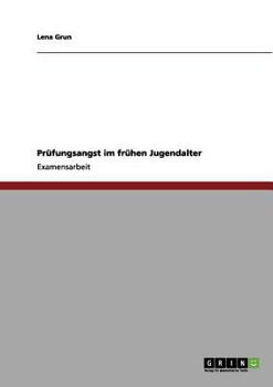 Paperback Prüfungsangst als Form der Schulphobie: Über die Diagnose und den Umgang mit prüfungsängstlichen Schülerinnen und Schülern [German] Book