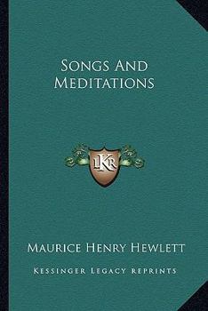 Paperback Songs And Meditations Book