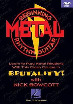 DVD Beginning Metal Rhythm Guitar Book