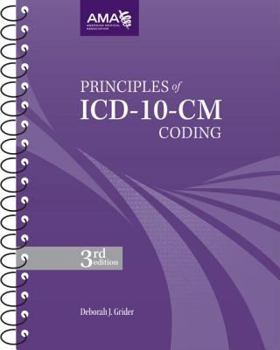 Spiral-bound Principles of ICD-10-CM Coding Book