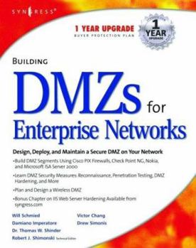 Paperback Building Dmzs for Enterprise Networks Book