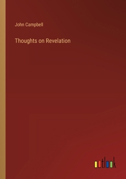Paperback Thoughts on Revelation Book