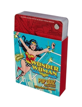 Hardcover DC Comics: Wonder Woman Pop Quiz Trivia Deck Book