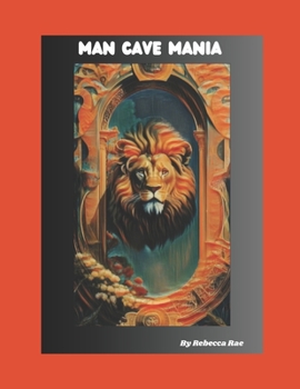 Paperback Man Cave Mania: A Whimsical Coloring Book