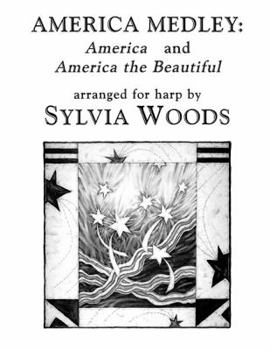Paperback America Medley: America and America the Beautiful: Arranged for Harp Book