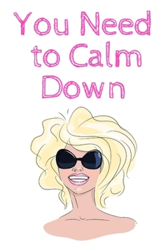 Paperback You Need to Calm Down Notebook: Taylor Swift Composition Journal, College Ruled Blank Lined Designer Notebook Journal Book