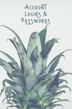 Paperback Account Logins & Passwords: Simple Password & Account Notebook - 300 Login Detail Entries for Elderly & Those Who Can't Remember - Internet Pass L Book
