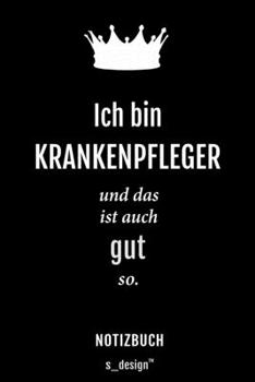 Notizbuch f�r Krankenpfleger: Originelle Geschenk-Idee [120 Seiten kariertes blanko Papier]