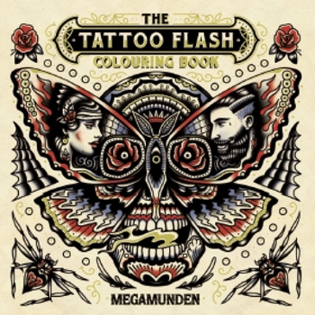 Paperback Tattoo Flash Colouring Book [French] Book