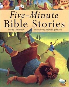 Hardcover Five Minute Bible Stories Book