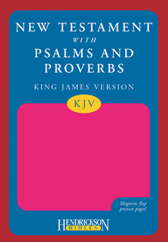 Imitation Leather New Testament with Psalms and Proverbs-KJV-Magnetic Flap Book