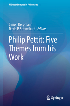 Hardcover Philip Pettit: Five Themes from His Work Book