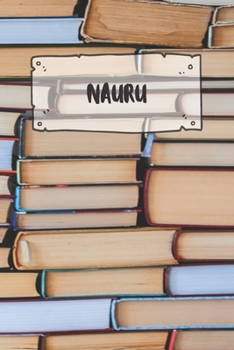 Paperback Nauru: Ruled Travel Diary Notebook or Journey Journal - Lined Trip Pocketbook for Men and Women with Lines Book