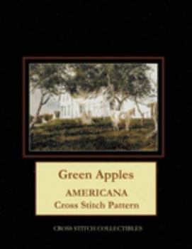 Paperback Green Apples: Americana Cross Stitch Pattern Book
