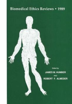 Paperback Biomedical Ethics Reviews - 1989 Book