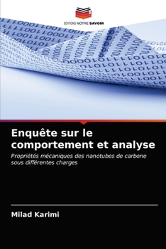 Paperback Enquête sur le comportement et analyse [French] Book