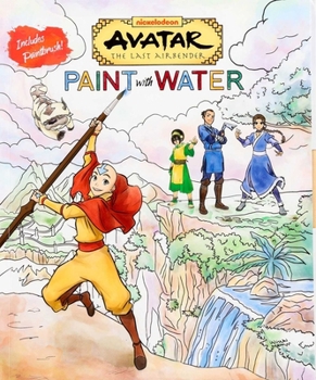 Paperback Avatar the Last Airbender Paint with Water Book