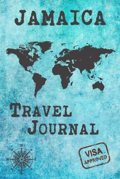 Jamaica Travel Journal: Notebook 120 Pages lined 6x9 Vacation Trip Planner Travel Diary Farewell Gift Holiday Planner