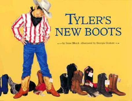 Hardcover Tyler's New Boots Book
