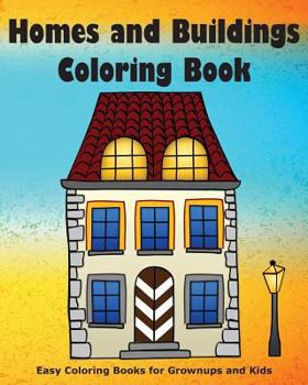 Paperback Homes and Buildings Coloring Book