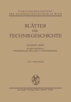Paperback Blätter Für Technikgeschichte [German] Book