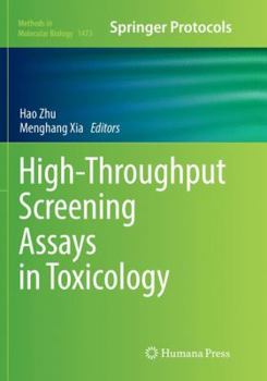 Paperback High-Throughput Screening Assays in Toxicology Book