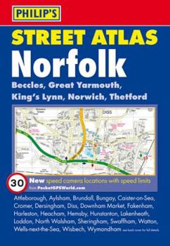 Paperback Philip's Street Atlas Norfolk Book