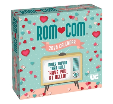 Calendar Rom Com Trivia 2026 Day-to-Day Calendar Book