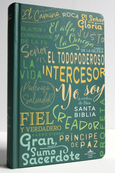 Hardcover Biblia Rvr 1960 Letra Grande Tamaño Manual, Con Nombres de Dios / Spanish Bible Rvr 1960 Handy Size Large Print, Names [Spanish] Book